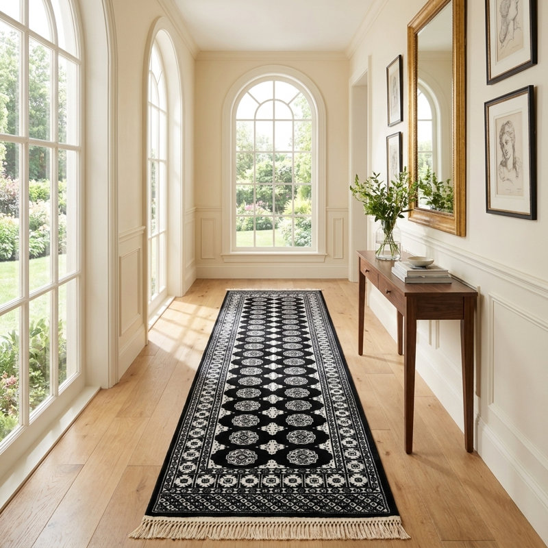  Tapis Balik Tekke, Tapis de couloir 2 pi 7 po x 10 pi