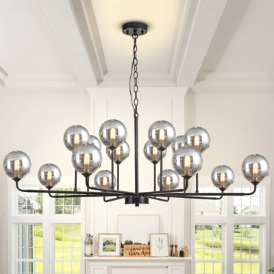Lustre spoutnik 16 lumières à intensité variable Konstantina