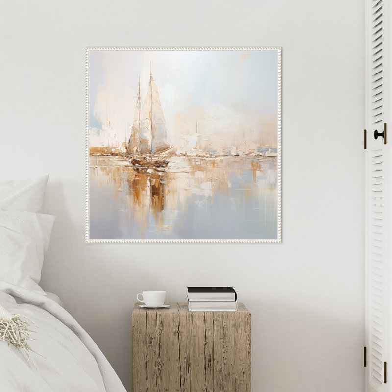 Reproduction d'art sur toile encadrée, H 30 po x l 30 po
