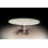 71" Beech Solid Wood Pedestal Dining Table