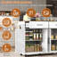 120 cm W Kitchen Cart with-2007970642