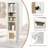 Raeleigh Freestanding Linen Cabinet-379406010