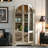 Retro Simple White Solid Wood Bookcase