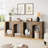 70.9" Rustic Entryway Console Table, Long Hallway Table