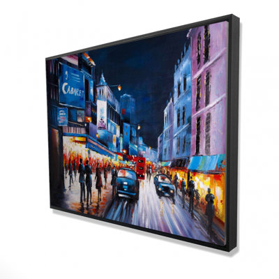 Cabaret Evening Print On Canvas