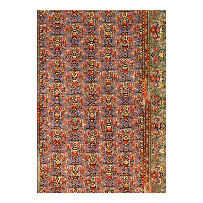 Fela One-of-a-Kind Rectangle 4'8" X 7'7" Hand Knotted Area Rug