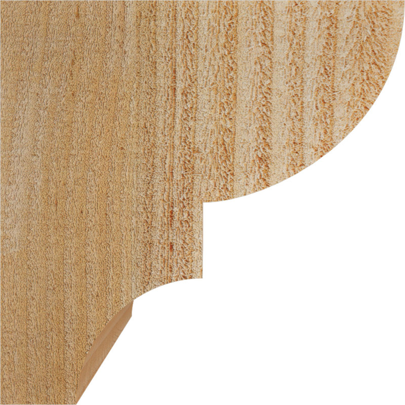 Corbeau Ridgewood, H 6 po x l 4 po x P 6 po, Sapin de Douglas, Sciage brut
