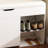 Entryway Bench With Shoe Storage,Adjustable 3-Tier Flip-Up Drawers & Hidden Cabinet,Space-Saving Shoe Organizer,Triple Storage And Modern Design,For  Hallway And Living Room,White