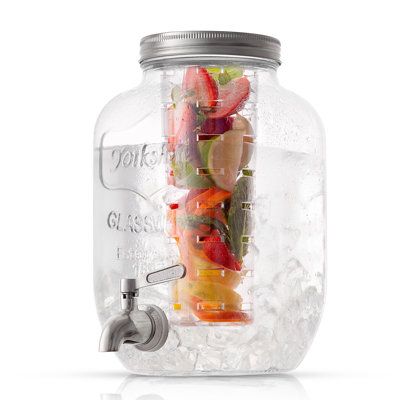 Brightware Glass Drink Dispenser – 1 Gallon 