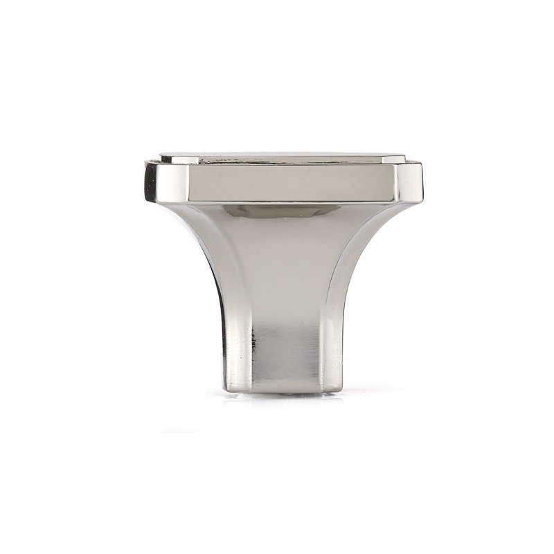 Expression Square Knob, Nickel