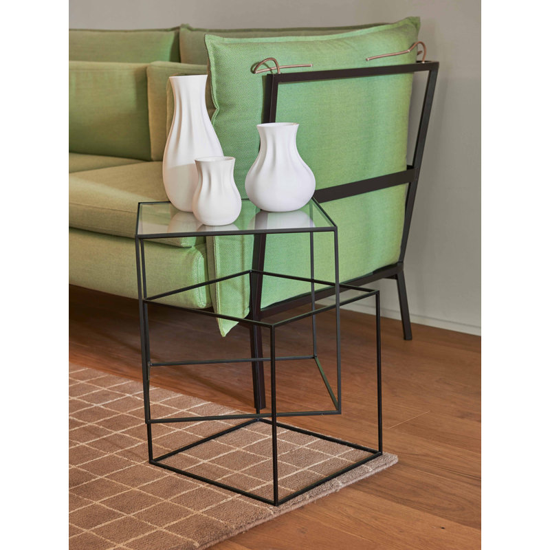 Glass End Table