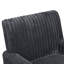Chaise d'appoint moderne en velours côtelé avec pieds en bois massif-688821706