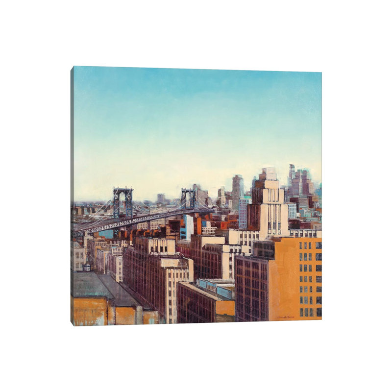 Skyline I by Joseph Cates - Wrapped Canvas Painting, 30.48 cm H x 30.48 cm W
