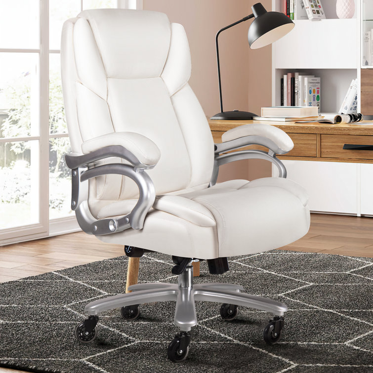 Mathieson Big and Tall Office Chair 500lbs, Adjustable Lumbar Support Executive Office Chair