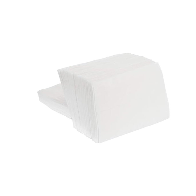  Serviette de table blanche 3 plis 3 1/2 po x 5 po - parfaite pour les restaurants et les soupers. Bodegas et maison (3200)