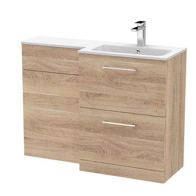 Arno Single Bathroom Vanity with Sits On Furniture Stone Basin
