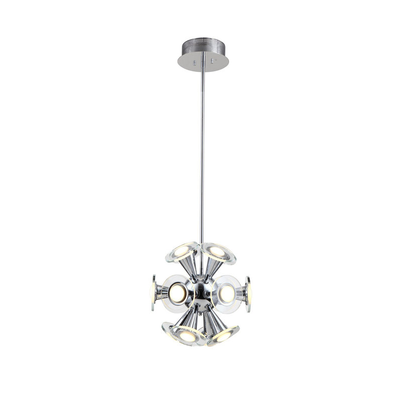 Zaryha 14 - Light Dimmable LED Sputnik Globe Chandelier