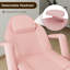 Salon Beauty Bed with a Stool, Massage chair with storage pocket, Adjustable 3-Section Massage Table-1220711630-1222473554