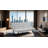 Futon Sofa Biscuit Tufting Seat Back 1Pc Sofa Adjustable Arm Rests Converts To Bed Couch-1185041287