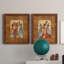Rythme - ensemble de 2 reproductions d'art sur toile encadrées-175661665-175661692