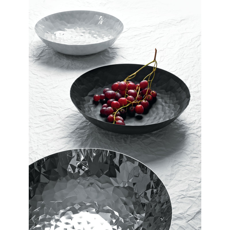Metal Decorative Bowl 1, Super Black