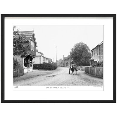 Sandhurst, Village 1906 by Francis Frith - Single Picture Frame Print