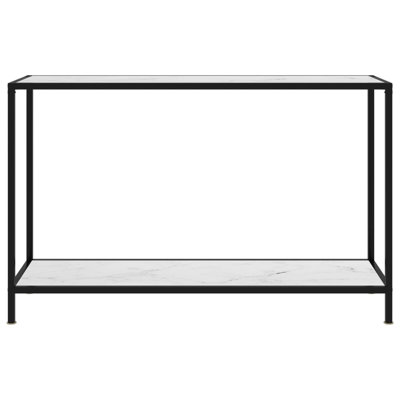 Cavallo Glass Top Console Table