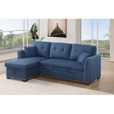 Lucenia 81.5'' Upholstered Sleeper Sofa