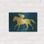 «Gold Jockey On Blue» par Irena Orlov-1139902109