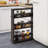 Slim Rolling Storage Cart - 4 Tier Utility Cart with Handle and Wheels for Bathroom, Kitchen and Laundry Room-278557104