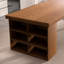 Table rectangulaire robuste en bois de frêne-1925624225