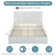 Juanetta Upholstered Platform Storage Bed with 4 Drawers