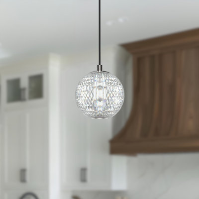 Luminaire suspendu sphère 1 lumière DEL Marni