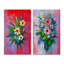 «Daisies Flowers Garden», ensemble de 2 impressions sur toile-1617022876-1617022877