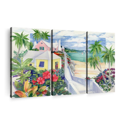" Island Cliffs " 3 - Pieces