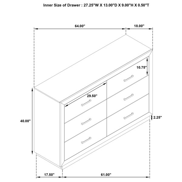 Dimensions du produit