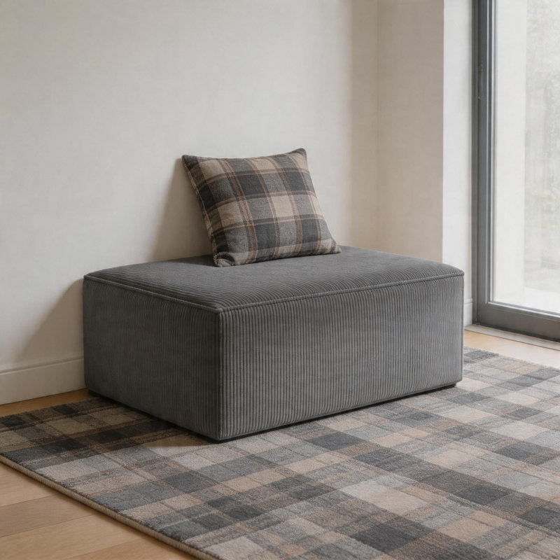 Canapé Corduroy, Grey