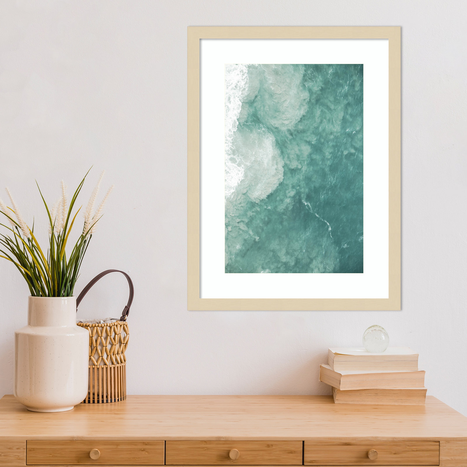 Daisey "Oceano" Print by Shot by Clint, 21" H x 16" W, Brown