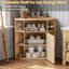 Armoire de rangement d'angle 33 "avec station de charge-132295542