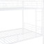 Lit superposé en fer blanc au-dessus - Design contemporain, capacité de poids élevée, confortable pour toutes les maisons en métal avec style, construction, s'adapte à tous les décors de chambre à coucher-541970275-541970277