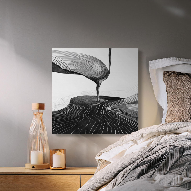 1 Piece Wrapped Canvas Wall Art Set, 12x12