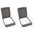 Rev-A-Shelf 50 Qt Trash Can Replacement Lid (2 Pack)-99013254