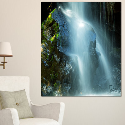 « incroyable white water cascade », reproduction de photo sur toile tendue