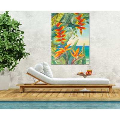 Jovanny All-Weather Canvas Plants & Flowers Wall Decor