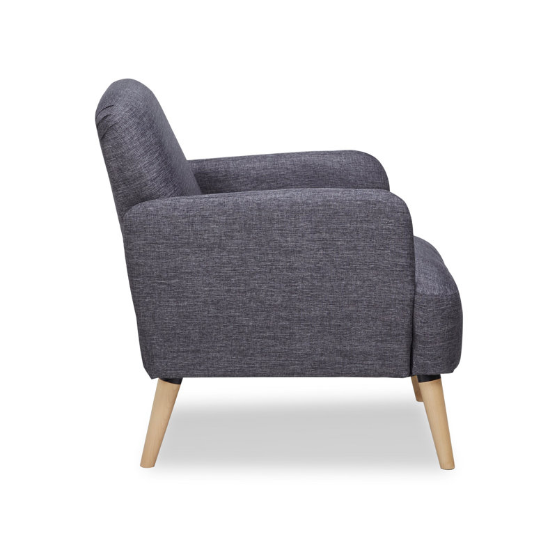 Fauteuil Camiel, Gris foncé