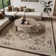 Lafever Brown Ivory Vintage Indoor Rug