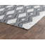 Maya Indoor Outdoor Area Rug, Pebble Gray, Handwoven Diamond, Fringe-267472174-231436745