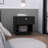 1 Drawer Nightstand, Open Lower Shelf