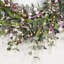 Couronne de fleurs artificielles 26 "de fleurs de lavande et de baies en grappe d'eucalyptus pour porte d'entrée 26"