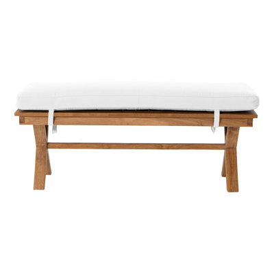 Burra Solid Wood Teak Outdoor Bench